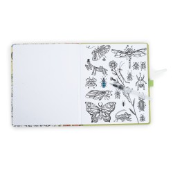 Cahier coloriage aquarelle magique - Le Jardin du Moulin - Moulin Roty