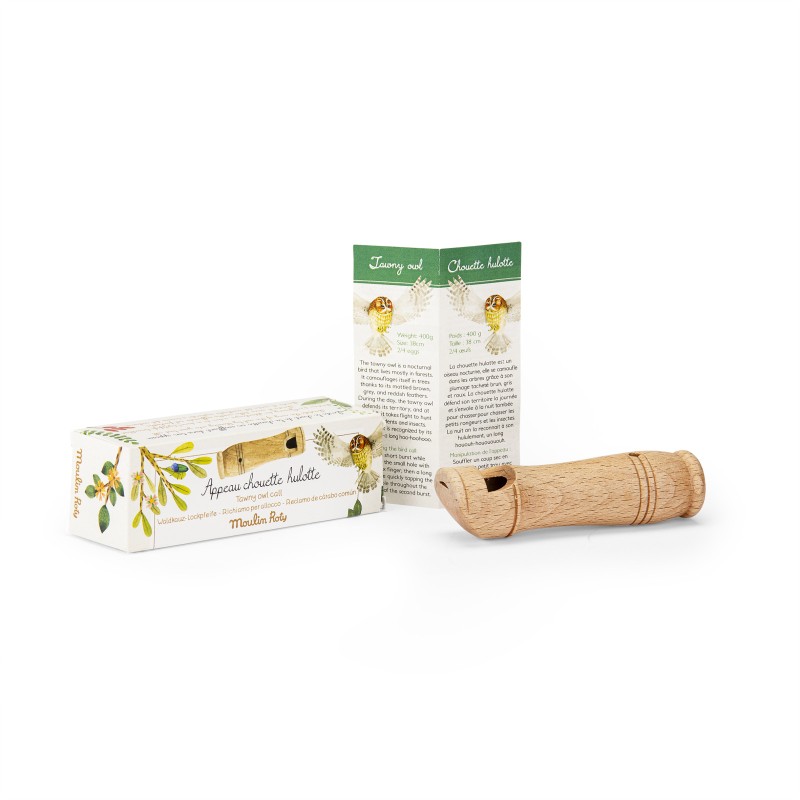 Appeau bois Chouette hulotte - Moulin Roty