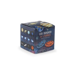 Boîte à histoires avec 3 disquettes pour projecteur  - L'Espace - Moulin Roty