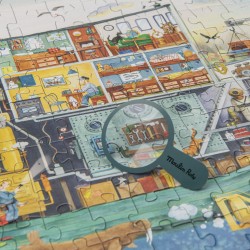 Puzzle Le bâteau - avec 200 piéces - l'Explorateur - Moulin Roty