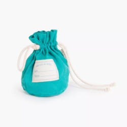 Sac de billes turquoise - Vintage - Aujourd'hui c'est mercredi - Moulin Roty