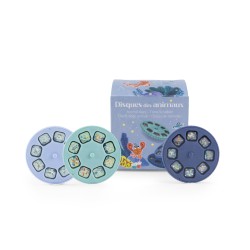 Boîte à histoires avec 3 disquettes pour projecteur - Les Aventures de Paulie - Moulin Roty