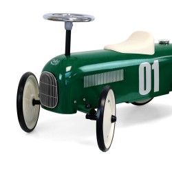 Porteur voiture vintage vert british - Vilac