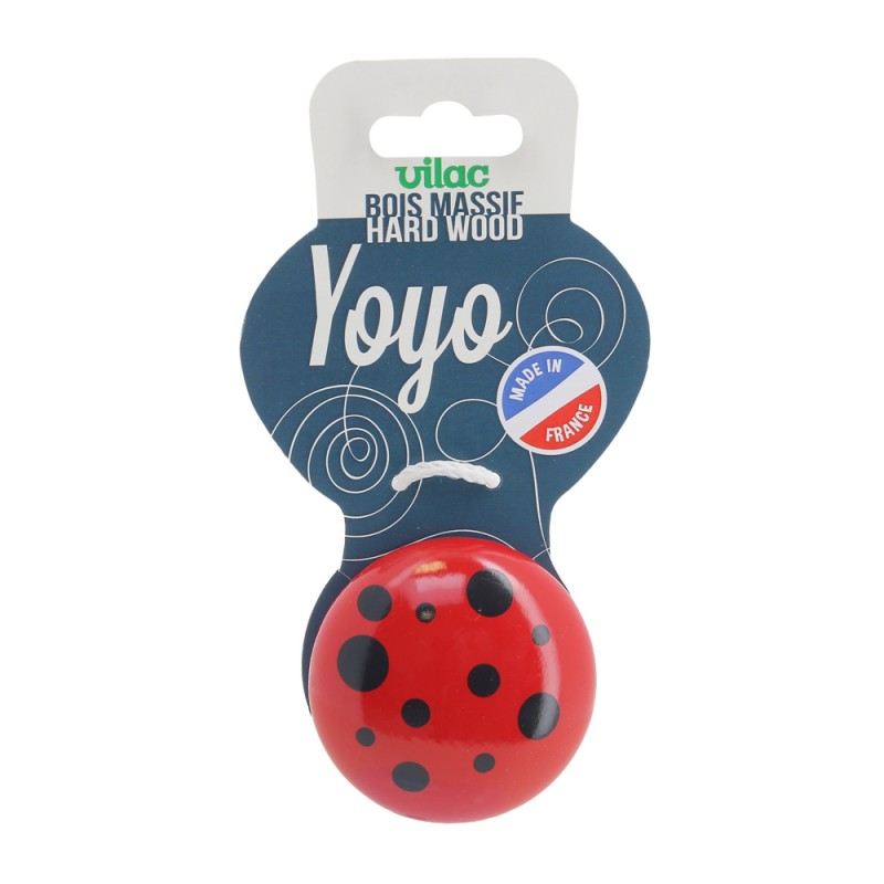 Yo-Yo Coccinelle en bois - Vilac