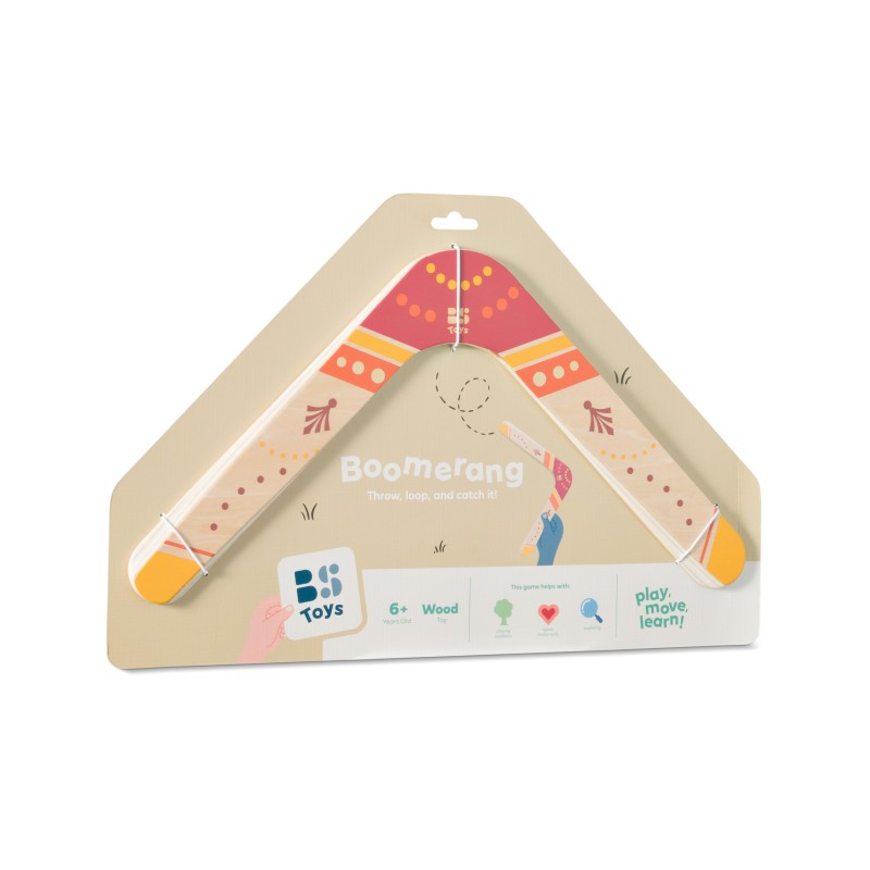 Boomerang aus Holz - BS Toys