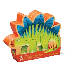 Shaped Puzzle Dinosaurier land  - 36 Teile - Cocodile Creek