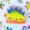 Shaped Puzzle Dinosaurier land  - 36 Teile - Cocodile Creek