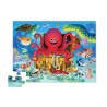 Shaped Puzzle - Der Schatz des Tintenfisches - 36 Teile - Crocodile Creek