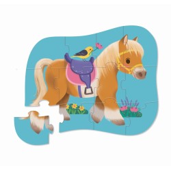 Crocodile Creek - 12 pc Mini Puzzle Pony