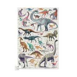 Metall Puzzle Welt der Dinosaurier 150 tgl. - Crocodile Creek