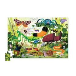 Crocodile Creek - Holographic Puzzle Garten Insekten 50 tgl.