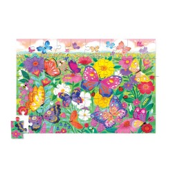 Crocodile Creek - Holographic Puzzle Schmetterlinge 50 tgl.