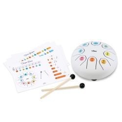 Tongue drum - Tambour à languettes petit à 8 notes pour enfants - Vilac