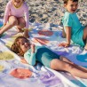 Spiel Strandtuch 180 x 180 cm - Balancing Game - für Kinder ein toller Badespass - Quut