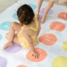 Spiel Strandtuch 180 x 180 cm - Balancing Game - für Kinder ein toller Badespass - Quut