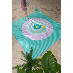 Serviettes de jeu 180 x 180 cm -  Bullseye - pour les enfants un grand plaisir de bain - Quut
