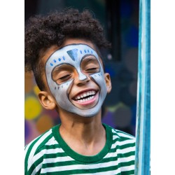 Namaki - Fard de maquillage à l'eau - gris argenté - Bio cosmétique pour enfants