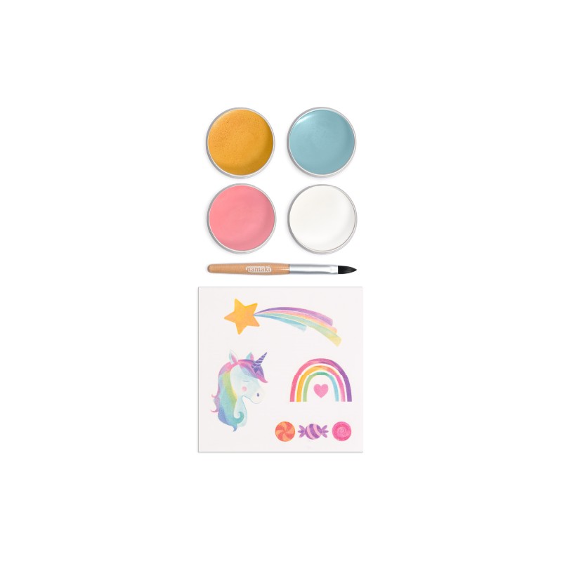 Kinderschminkset Einhorn - Bio Kinderschminke - Namaki