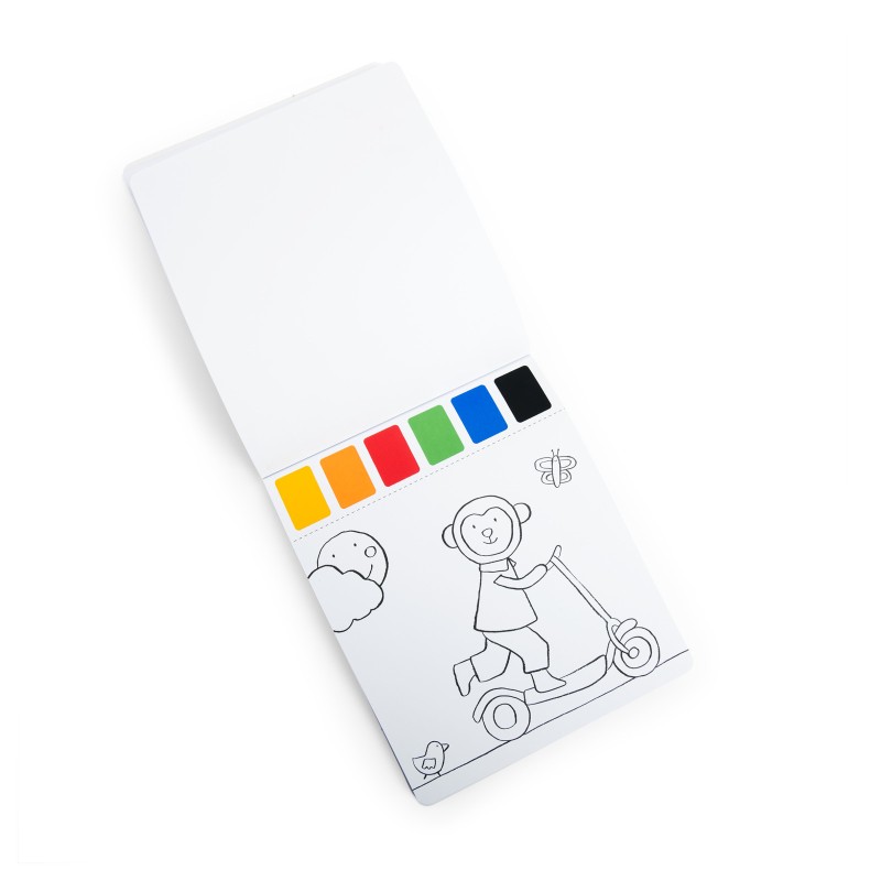 Peinture palette magique - Les Popipop