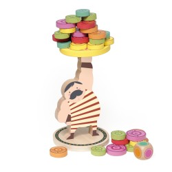 Gaston biscotos - Jeu d'équilibre en bois à partir de 4 ans - Vilac