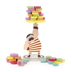 Gaston biscotos - Jeu d'équilibre en bois à partir de 4 ans - Vilac