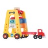 Containerkran mit Lastwagen aus Holz - Vilac