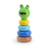 Stapelpyramide Boizoos Frosch Babeth aus Holz ab 1 Jahr - Vilac