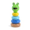 Stapelpyramide Boizoos Frosch Babeth aus Holz ab 1 Jahr - Vilac