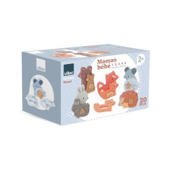Puzzle - Mama & Baby 1, 2, 3, 4, 5 - Sarah Betz - Vilac