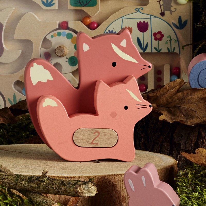Puzzle - Mama & Baby 1, 2, 3, 4, 5 - Sarah Betz - Vilac
