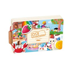 Livre puzzles Les 4 saisons - Sophia Touliatou - Vilac