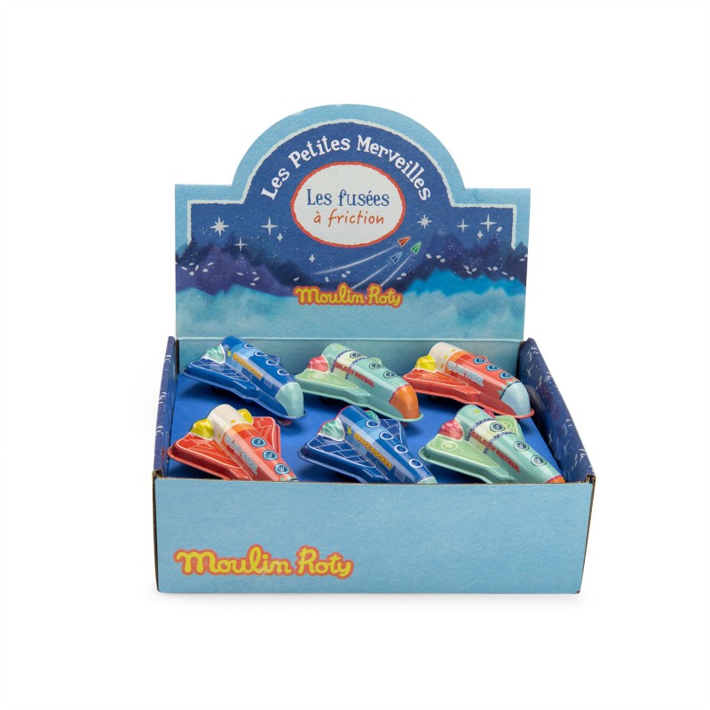 Assortiment de 12 fusées à friction - Les petites merveilles - Moulin Roty