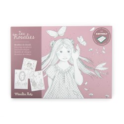 24 Zeichenmodelle Kidywolf - Les Rosalies - Moulin Roty