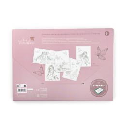 24 Zeichenmodelle Kidywolf - Les Rosalies - Moulin Roty