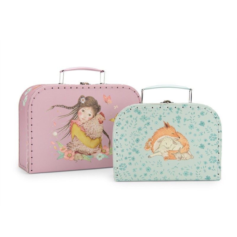 Set de 2 valises - Les Rosalies  - Moulin Roty