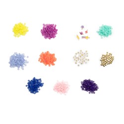 Coffret perles plates - Les comètes filantes - Moulin Roty