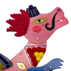 Activité pompons dragon - Les comètes filantes - Moulin Roty
