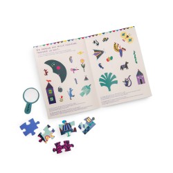 Puzzle 100 Teile - Les Comètes Filantes - Moulin Roty