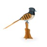 Puzzle 3D Paradiesfliegenfänger Vogel - Tout autour du monde - Moulin Roty