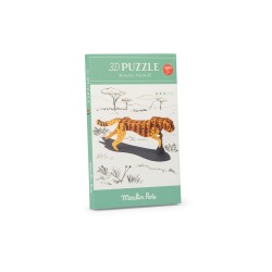Puzzle 3D Gepard - Tout autour du monde - Moulin Roty