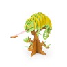 Puzzle 3D Chamäleon - Tout autour du monde - Moulin Roty