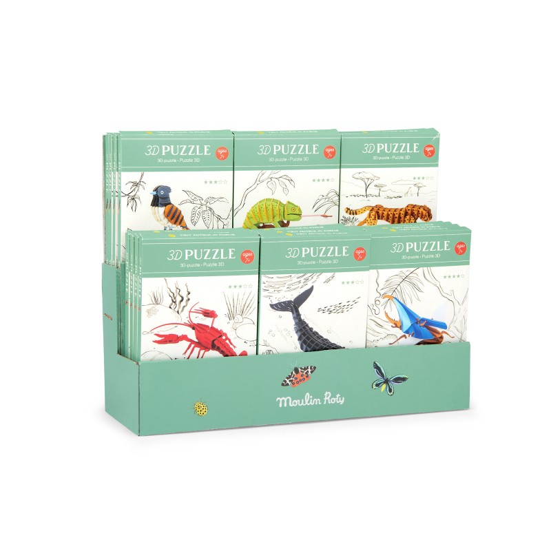 Puzzles 3D - Tout autour du monde - Moulin Roty