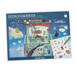 Assortiment de 12 décalcomanies - Moulin Roty