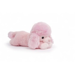 Plüschtier Hund Pudel Milly Pink - Gewichtete & Nachhaltige Kuscheltiere von One Love Plush