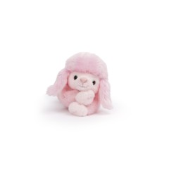 Peluche chien caniche Milly rose - Peluches lestées et durables de One Love Plush