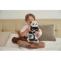 Plüschtier Panda Peng - Gewichtete & Nachhaltige Kuscheltiere von One Love Plush