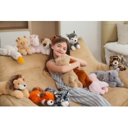 Plüschtier Schneeleopard Sky  - Gewichtete & Nachhaltige Kuscheltiere von One Love Plush
