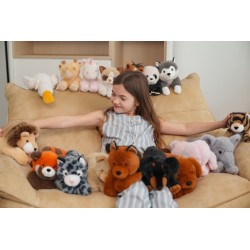 Plüschtier Hund Dackel Pumpkin  - Gewichtete & Nachhaltige Kuscheltiere von One Love Plush