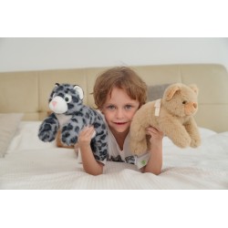 Plüschtier Braunbär Little B - Gewichtete & Nachhaltige Kuscheltiere von One Love Plush