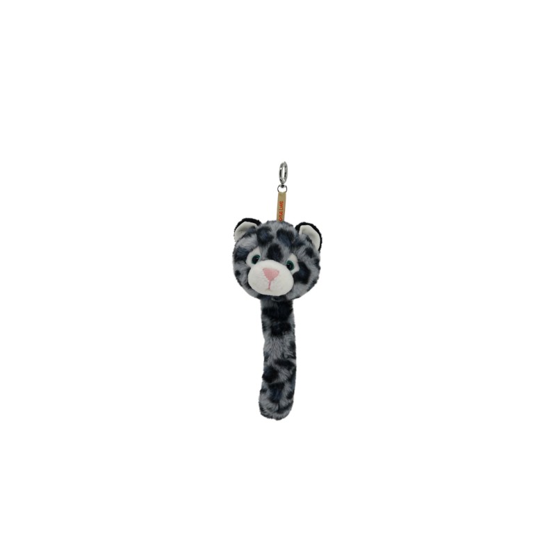 Charm pendentif en peluche léopard des neiges Sky - One Love Plush